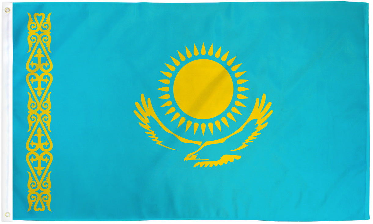 Kazakhstan Flags