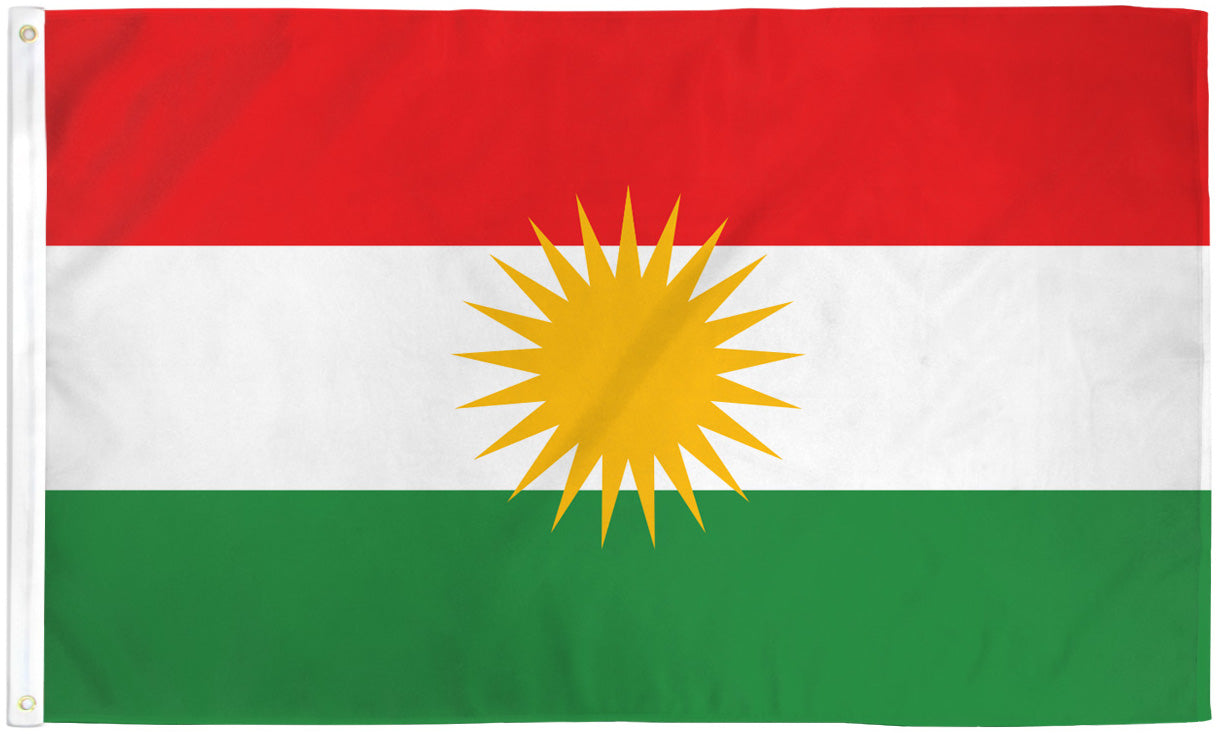 Kurdistan Flags