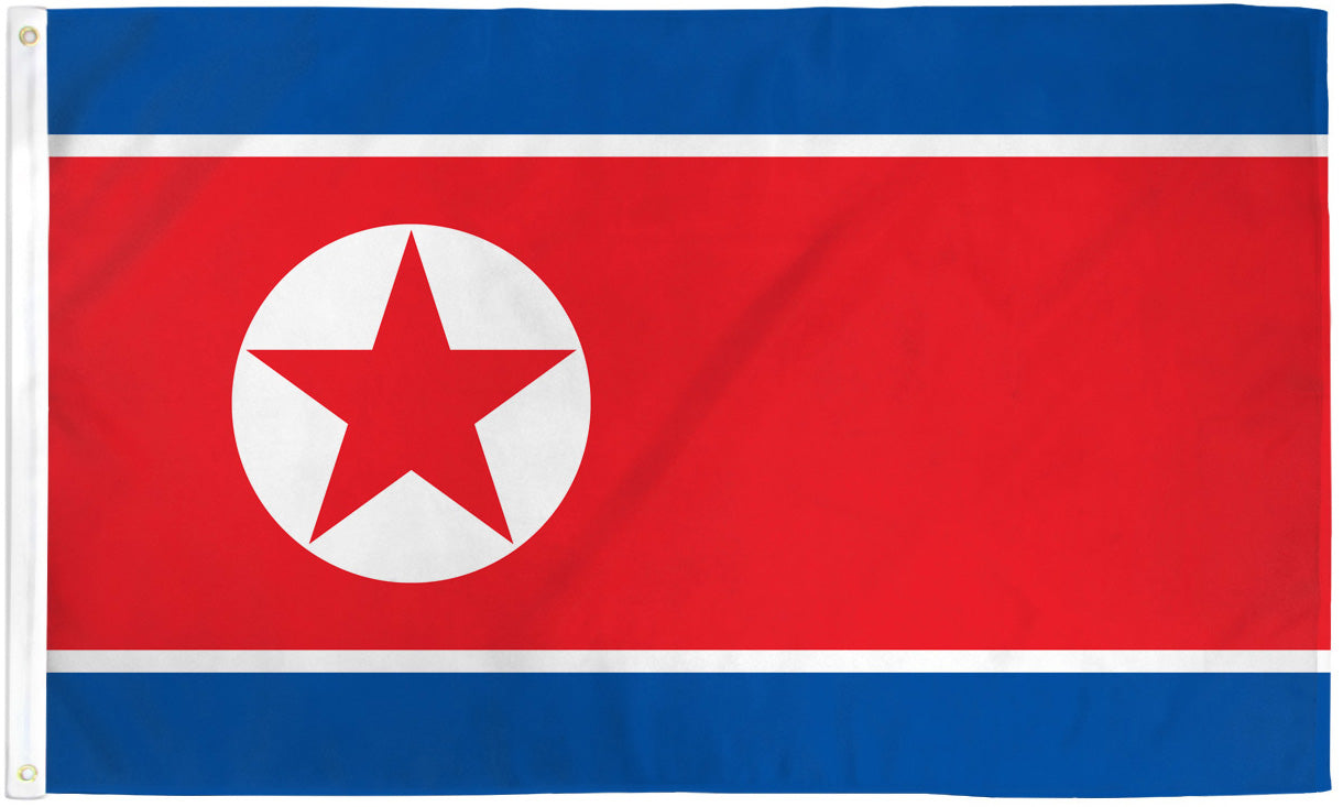 North Korea Flags