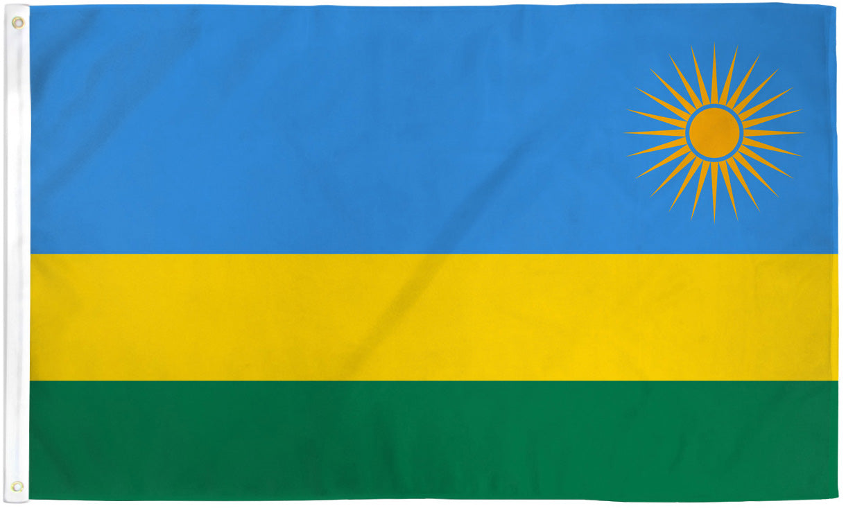 Rwanda Flags