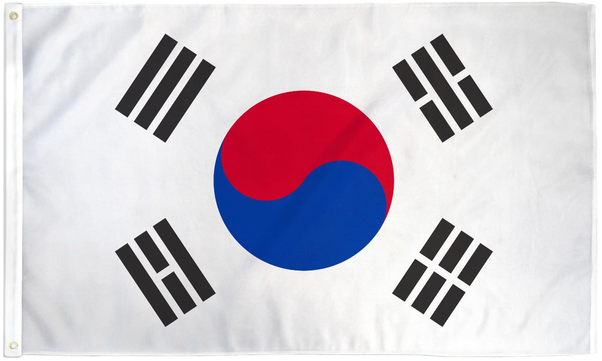 Korea Flags