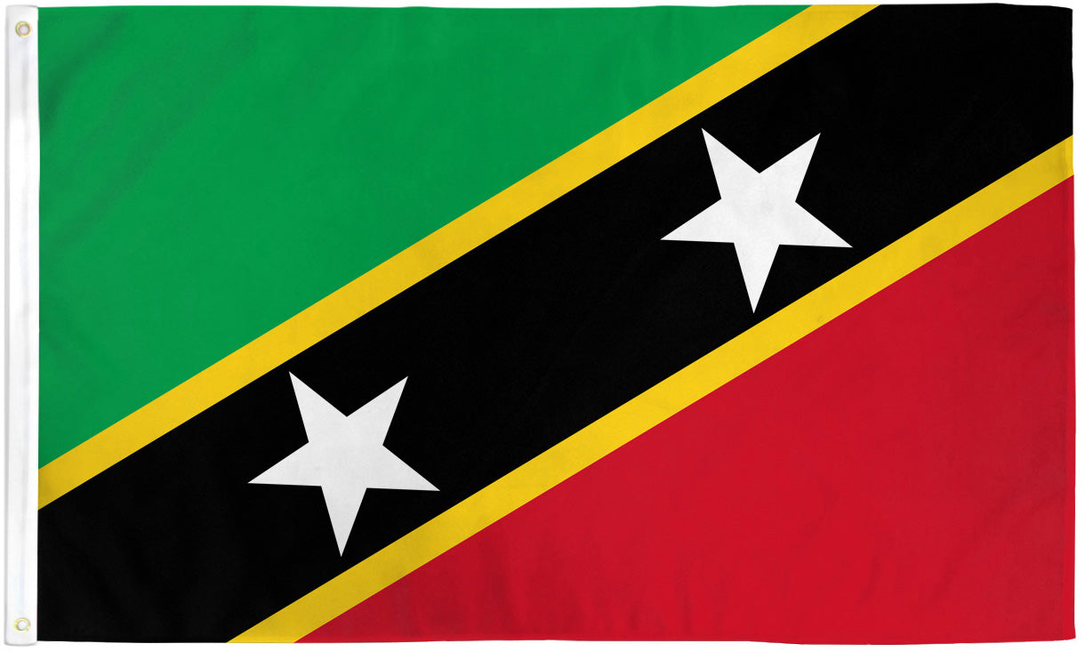 St. Kitts & Nevis Flags