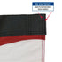 0 Down Payment (Red & Blue) Windless Banner Flag - Flags Importer