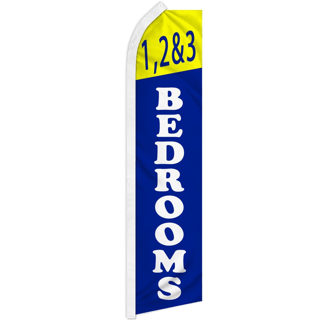 1, 2 & 3 Bedrooms Super Flag - Flags Importer