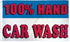 100% Hand Car Wash Flag 3x5ft Poly - Flags Importer