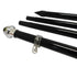 10ft Aluminum (Black) Outdoor Pole with Ground Spike - Flags Importer