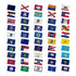 (12x18in) Set of 50 State Stick Flags - Flags Importer