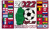 2022 World Cup (Groups) Flag 3x5ft Poly - Flags Importer