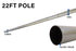 22ft Deluxe Fiberglass Pole - Flags Importer