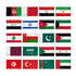 (2x3ft) Set of 20 Middle East Flags - Flags Importer