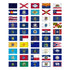 (2x3ft) Set of 50 State Flags - Flags Importer