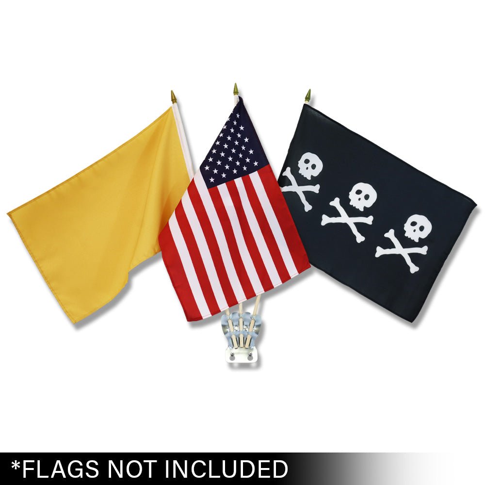 3 - Pronged Stick Flag Bracket - Flags Importer