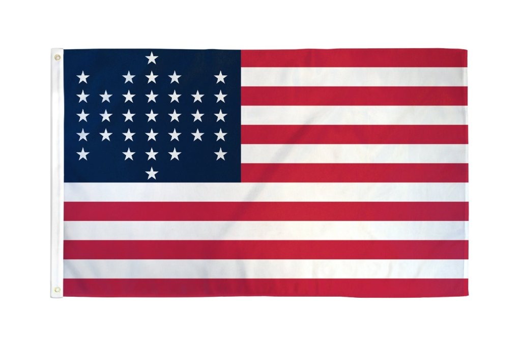 33 Stars Flag 3x5ft Poly - Flags Importer