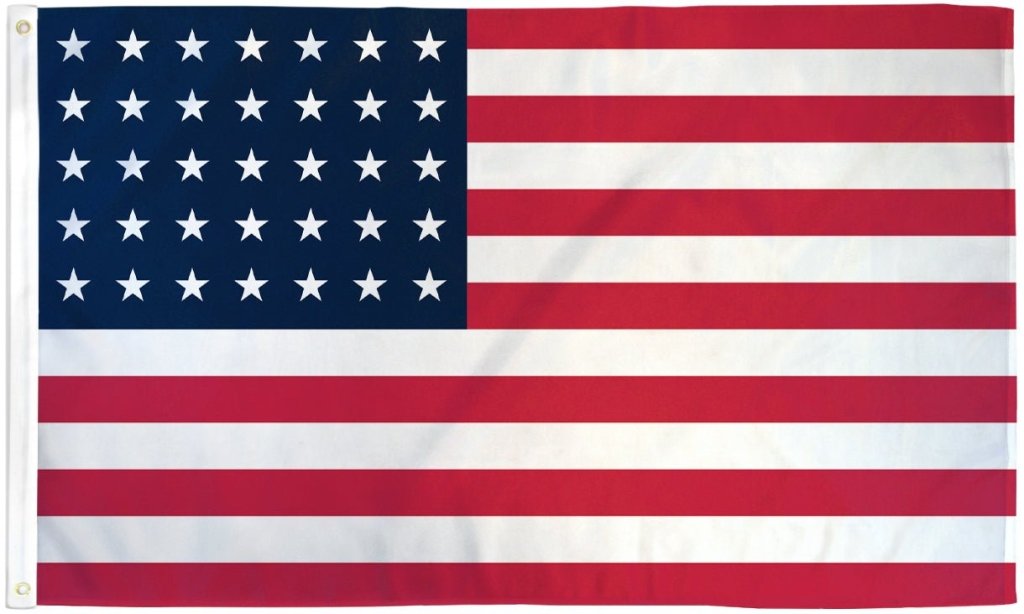 35 Stars Flag 3x5ft Poly - Flags Importer