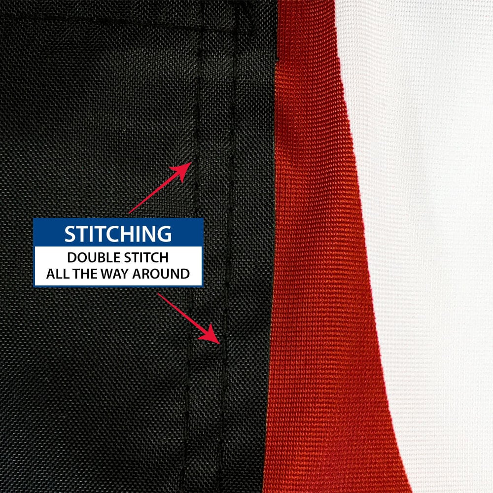 Close up of Durable Stitching