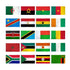 (3x5ft) Set of 20 African Flags - Flags Importer