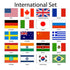 (3x5ft) Set of 20 International Flags - Flags Importer