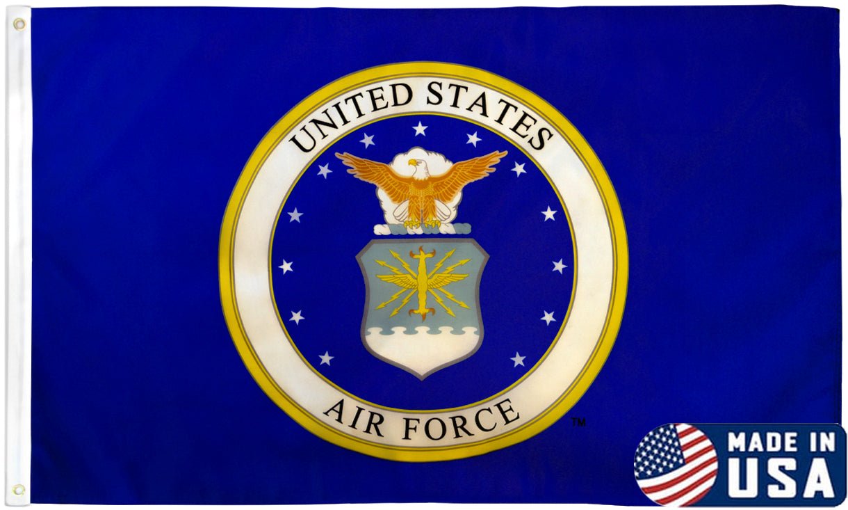 3x5ft U.S. Air Force - American Made Nylon Flag (Valley Forge) - Flags Importer