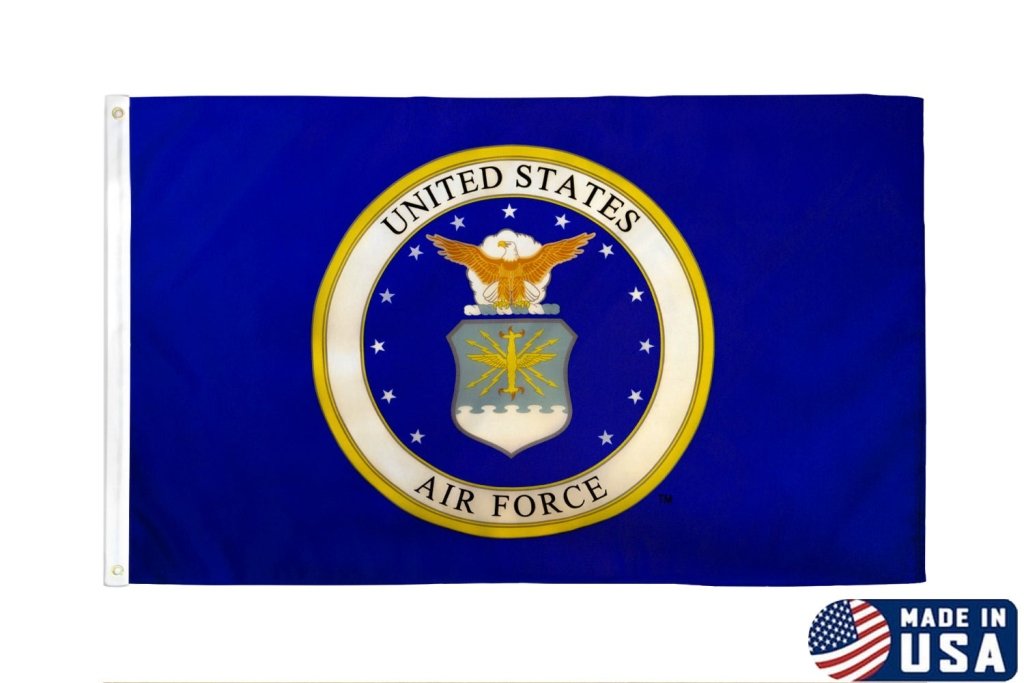 3x5ft U.S. Air Force - American Made Nylon Flag (Valley Forge) - Flags Importer