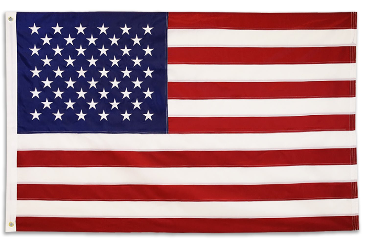 3x5ft USA American Made Embroidered Flag (Valley Forge) - Flags Importer