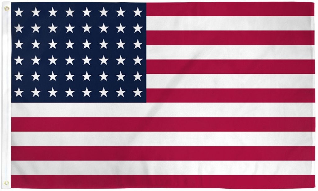 48 Stars Flag 3x5ft Poly - Flags Importer