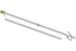 6ft Spinning Stabilizer Flag Pole (Silver) - Flags Importer