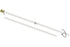 6ft Spinning Stabilizer Flag Pole (White) - Flags Importer