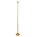 8ft Gold Flag Pole and Gold Base Kit (Eagle Top) - Flags Importer