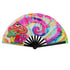 Mushroom (Tie Dye) Blacklight X-Large Hand Fan