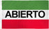 Abierto Flag 3x5ft Poly - Flags Importer