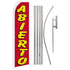 Abierto Super Flag & Pole Kit - Flags Importer