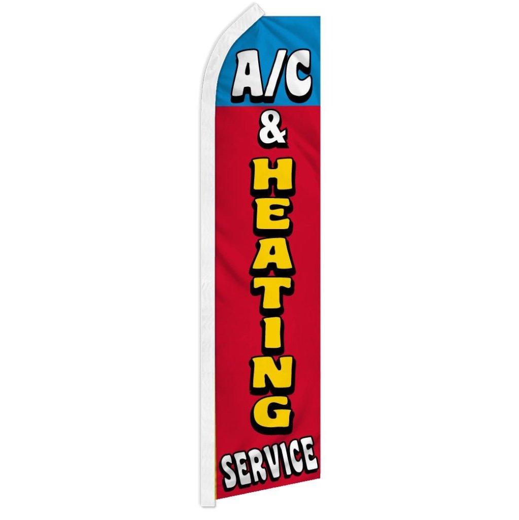 A/C & Heating Services Super Flag - Flags Importer