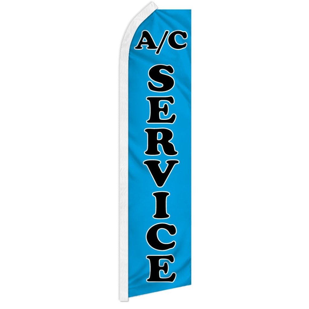 A/C Service (Blue) Super Flag - Flags Importer