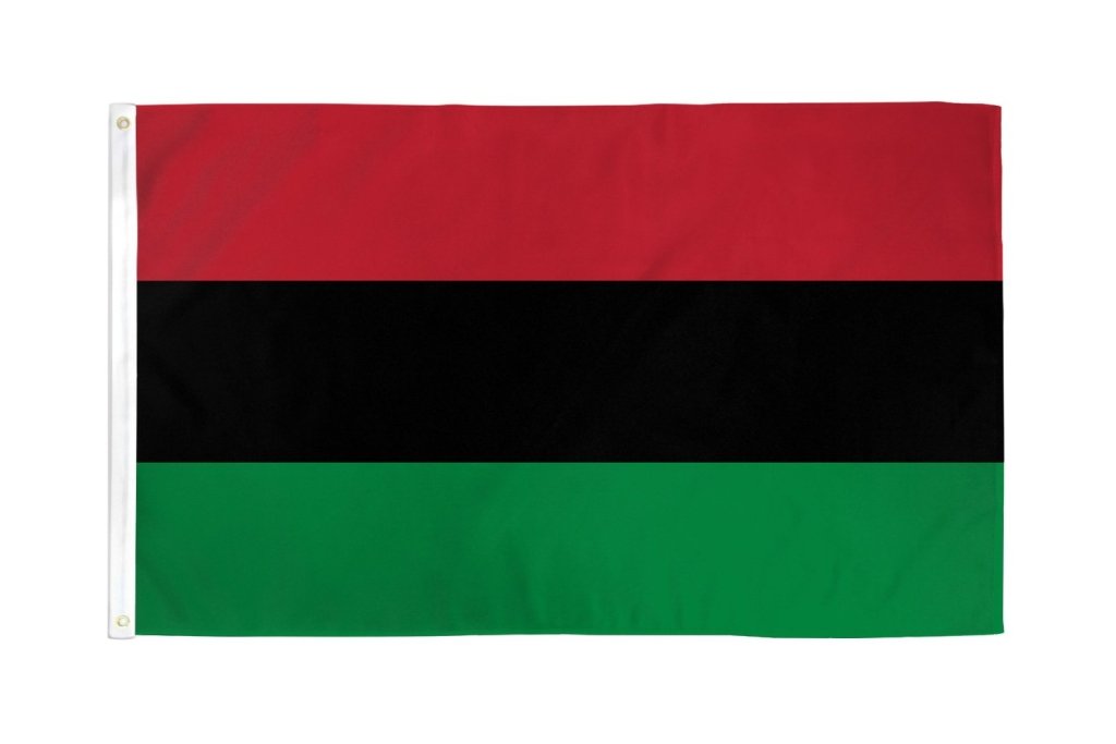 Afro American Flag 2x3ft Poly - Flags Importer