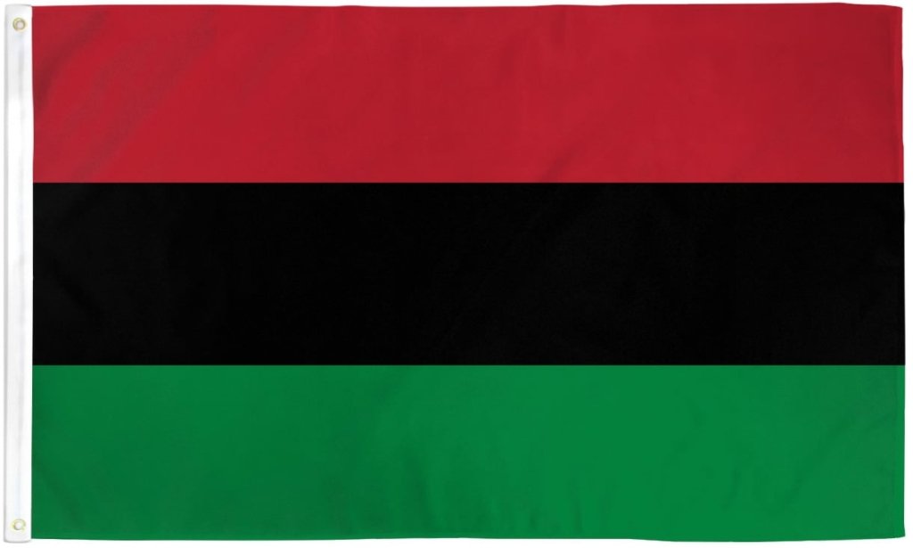 Afro American Flag 2x3ft Poly - Flags Importer