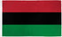 Afro American Flag 2x3ft Poly - Flags Importer