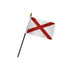 Alabama 4x6in Stick Flag - Flags Importer