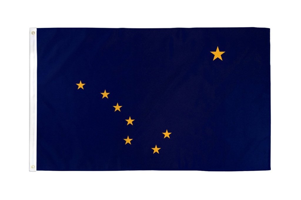 Alaska Flag 2x3ft Poly - Flags Importer