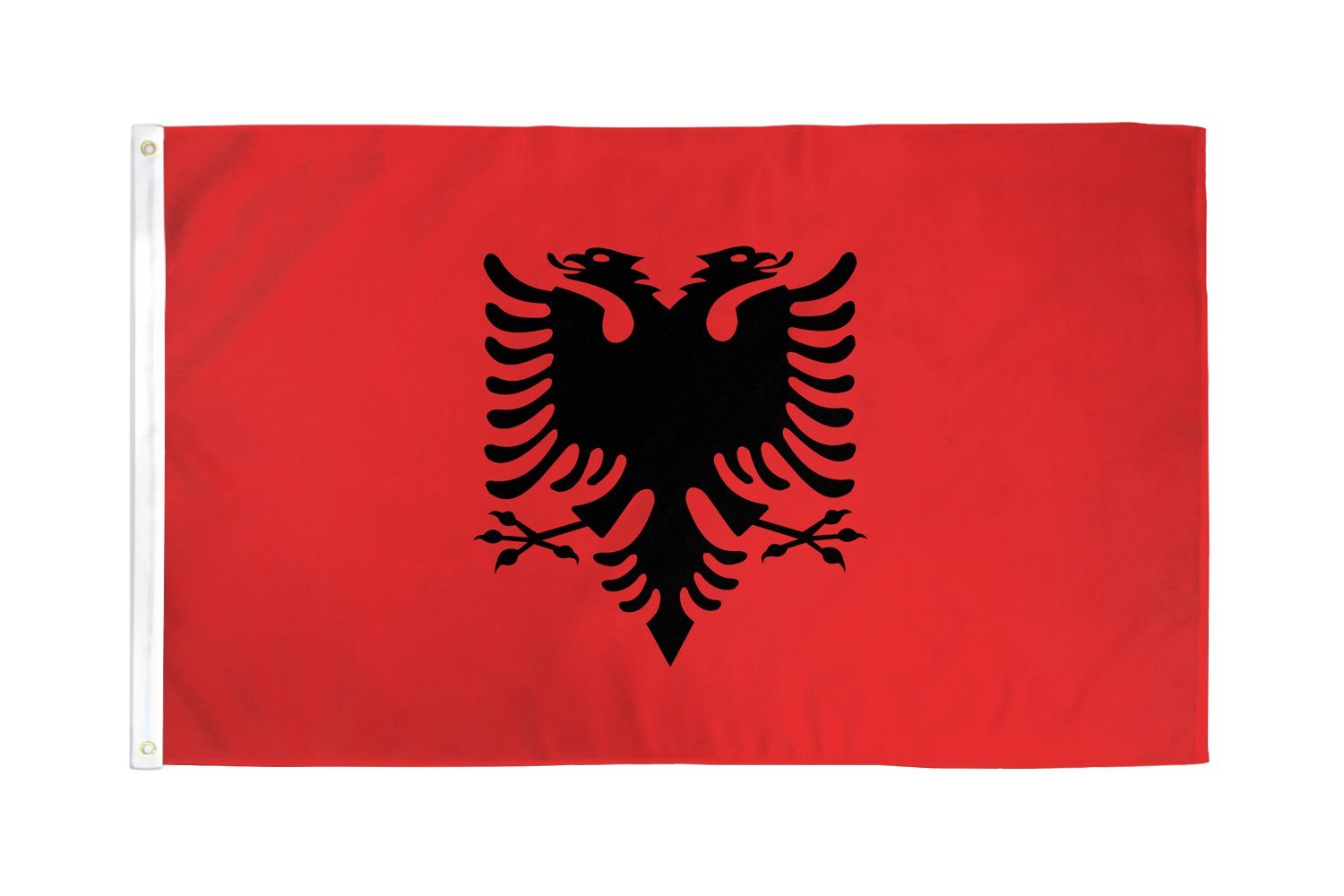 Albania Flag 2x3ft Poly - Flags Importer