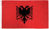 Albania Flag 2x3ft Poly - Flags Importer