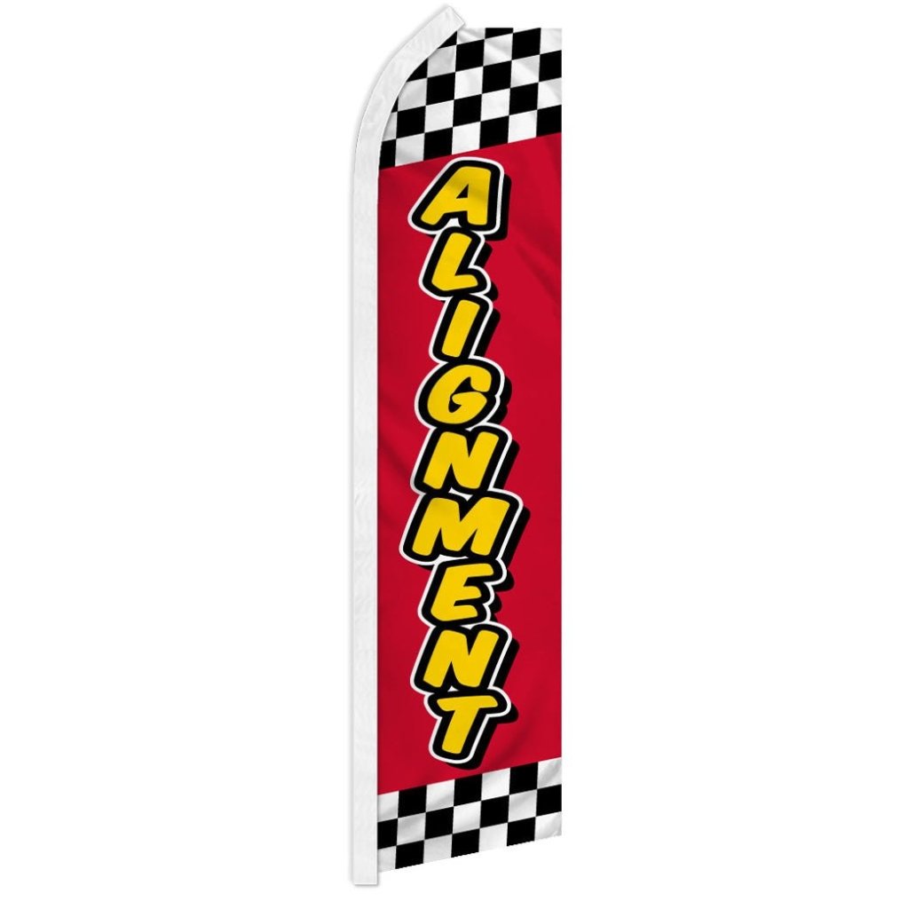 Alignment (Red Checkered) Super Flag - Flags Importer