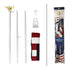 American Flag and Flag Pole Kit - Flags Importer