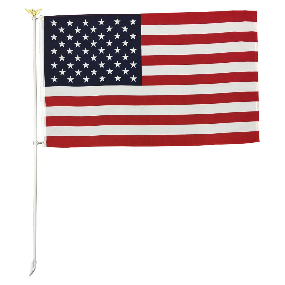 American Flag and Flag Pole Kit - Flags Importer