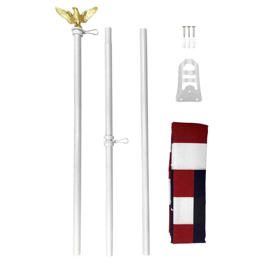 American Flag and Flag Pole Kit - Flags Importer