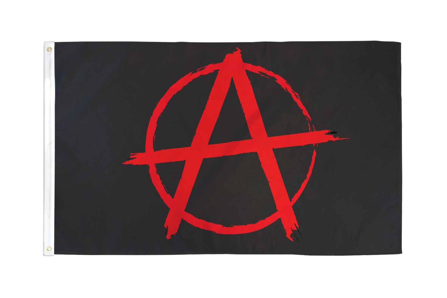 Anarchy Flag 3x5ft Poly - Flags Importer