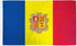 Andorra Flag 3x5ft Poly - Flags Importer