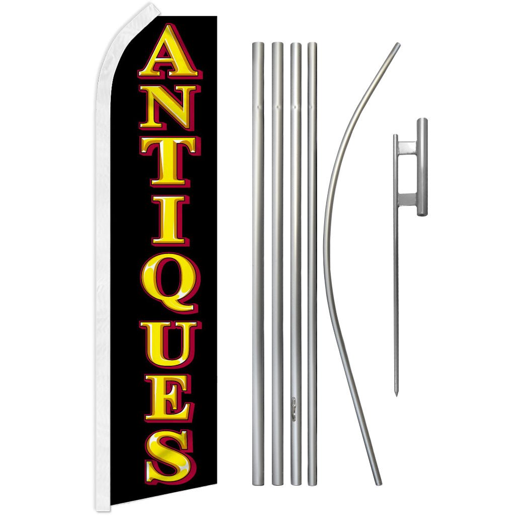 Antiques Super Flag & Pole Kit - Flags Importer