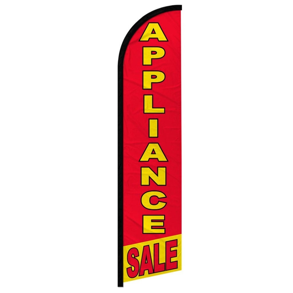 Appliance Sale Windless Banner Flag - Flags Importer