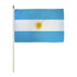 Argentina 12x18in Stick Flag - Flags Importer