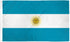 Argentina Flag 2x3ft Poly - Flags Importer